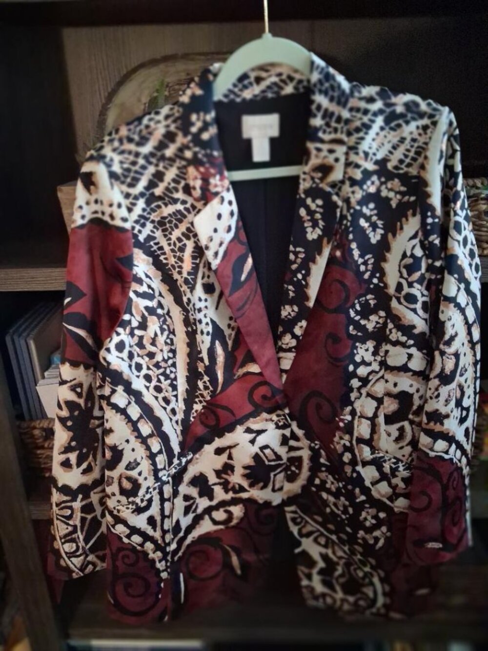 Chico's colorful jacket/blazer in size 3/XL/16.
